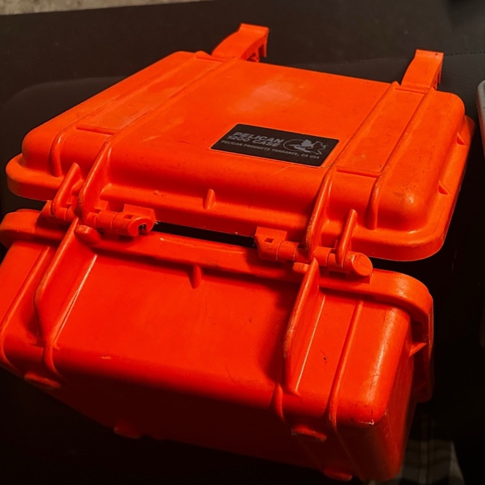 Bright Orange Equipment Case